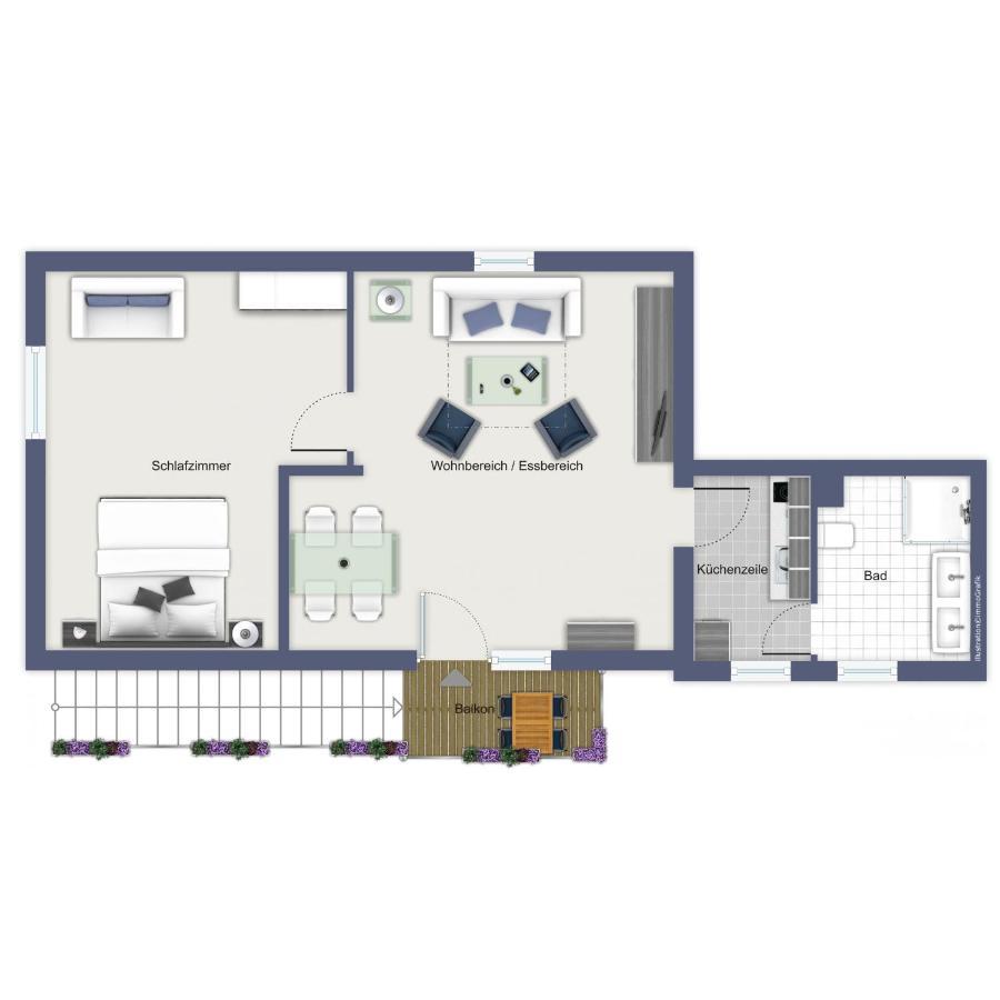 Auf Den Hoefen Wohnung 15 Kuehlungsborn Exterior foto